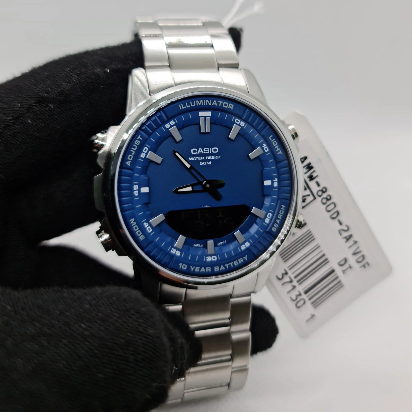 Casio Men's Watch Stainless Steel l ساعة كاسيو للرجال من الفولاذ المقاوم للصدأ